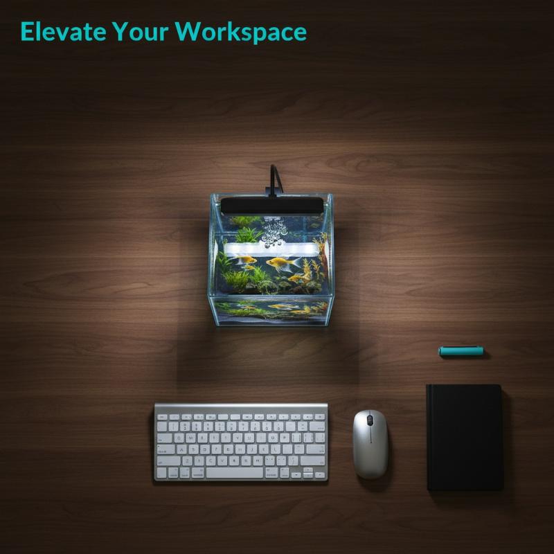 Aquarium Planted Aquarium - Lampe LED USB à pince pour