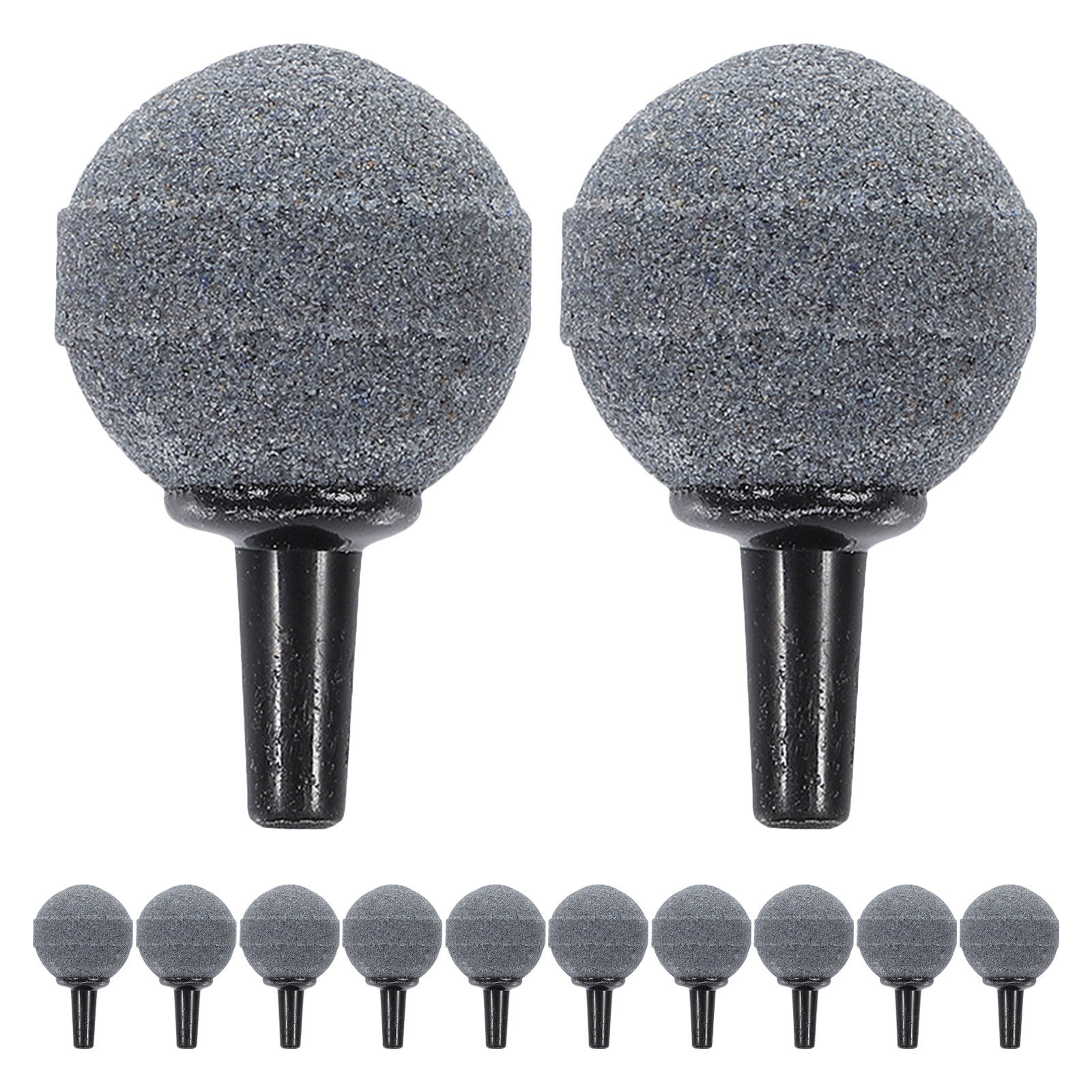 Planted Aquarium Air Stone - Diffuseur d'air pour aquarium, 12 pièces,