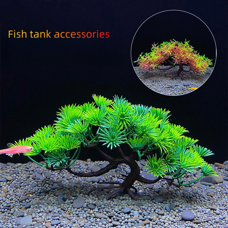 Aquarium Planted Seeds - Arbre bonsaï d'aquarium, plante, décoration d'aquarium,