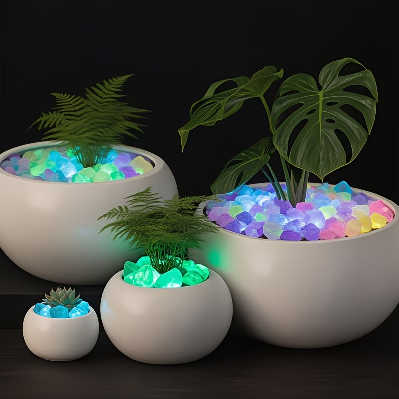 Ensemble de galets lumineux, 3 - Aquarium Planted Aquarium avis et prix