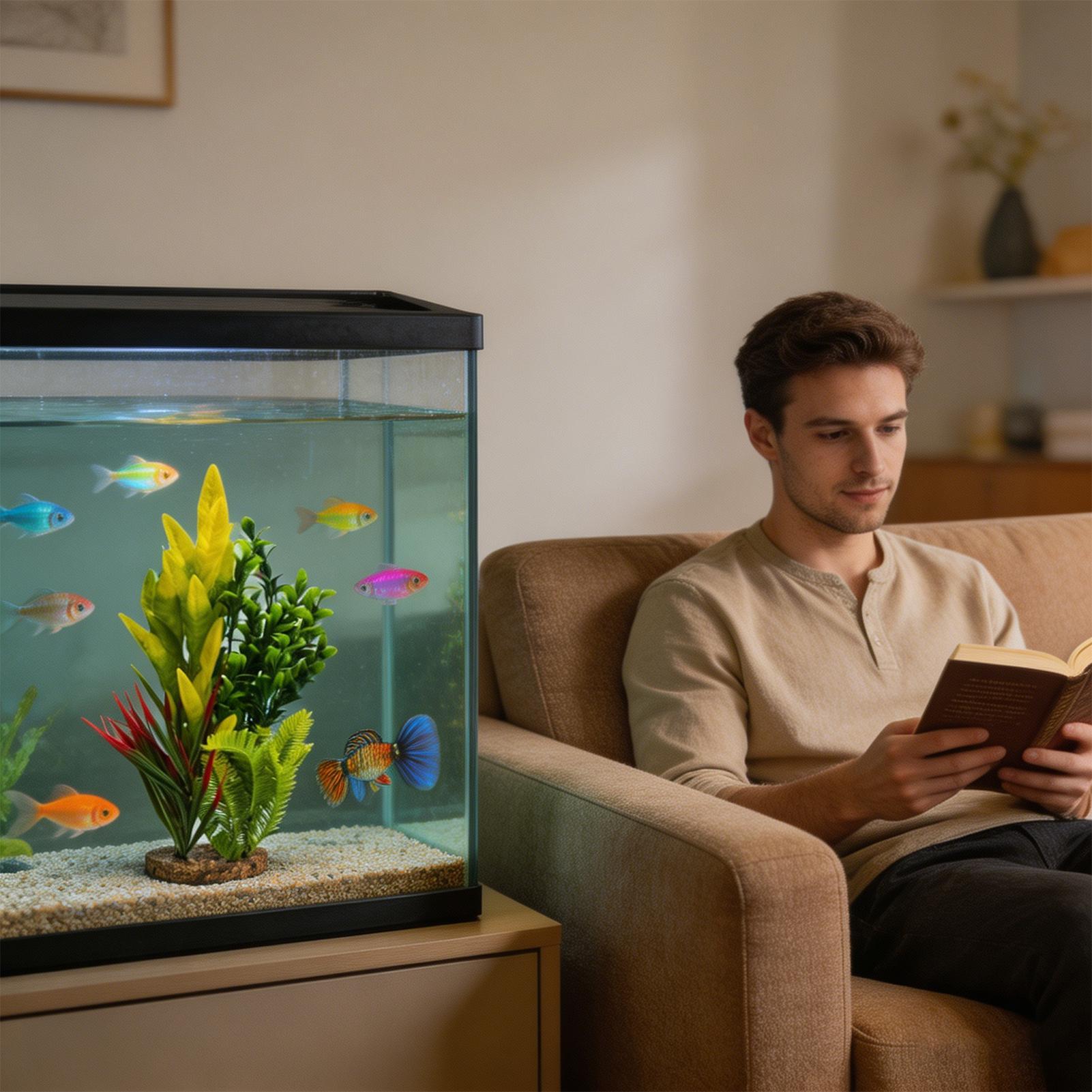 Plantes artificielles pour aqu - Planted Aquarium For Beginners avis et prix