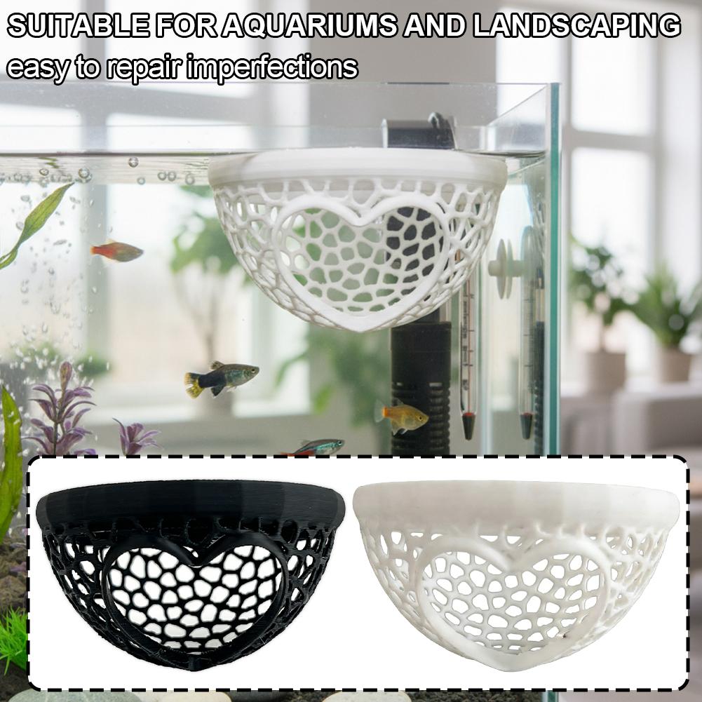 Caverne cachette en forme de c - Planted Aquarium Without Fish avis et prix
