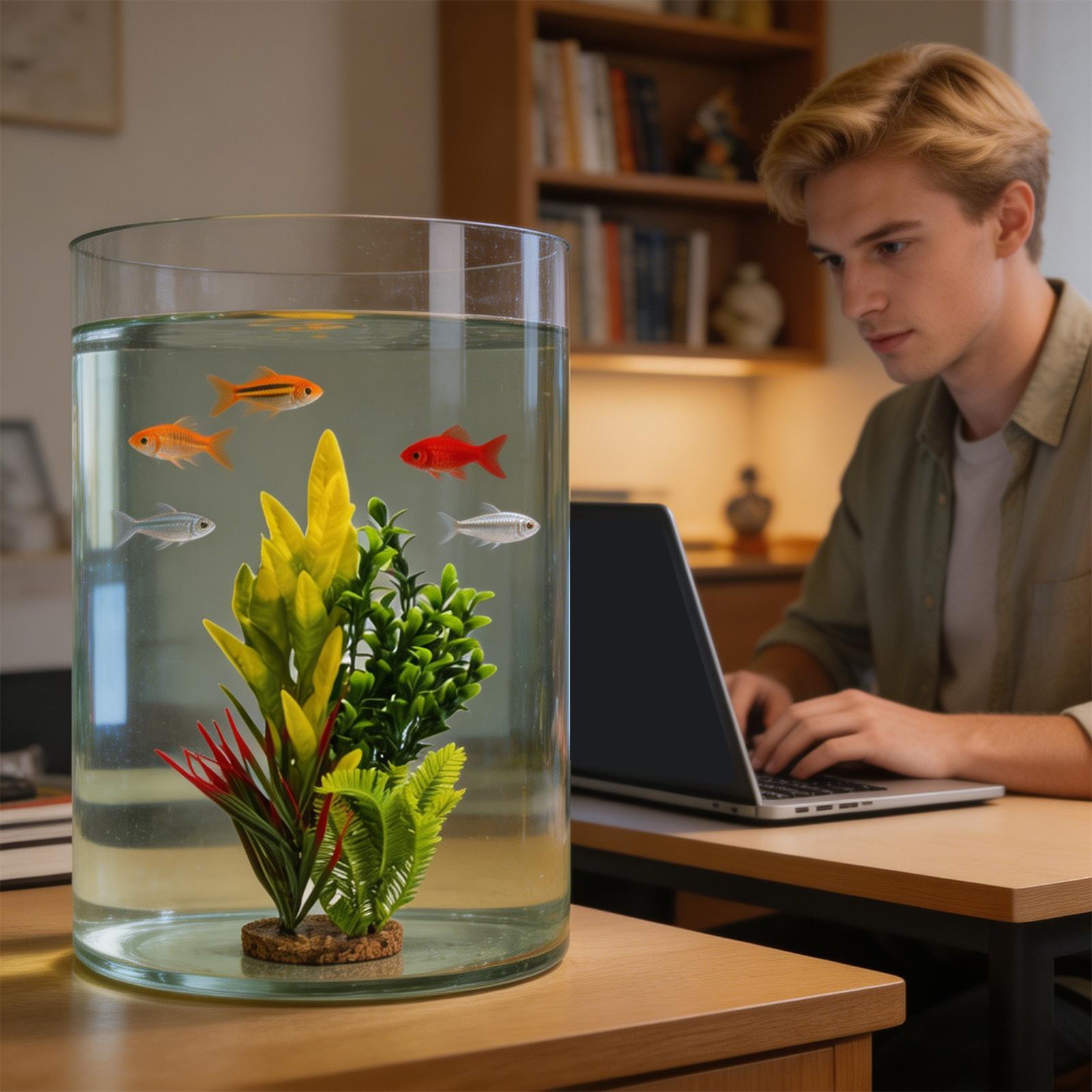 Plantes artificielles pour aqu - Planted Aquarium For Beginners avis et prix