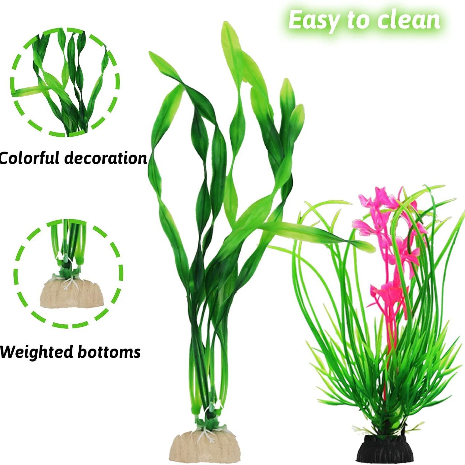Ensemble de plantes artificiel - Planted Aquarium For Beginners avis et prix
